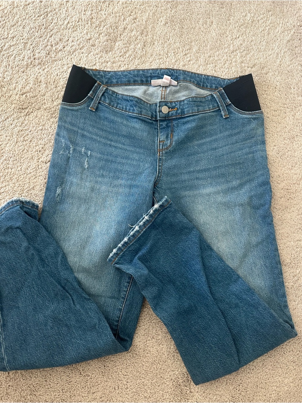 90s straight isabel maternity jeans